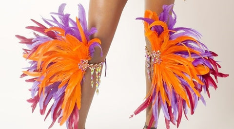 Feather leg bands