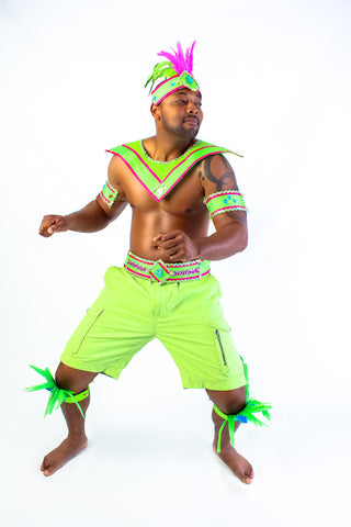 Lime Green Male Costume