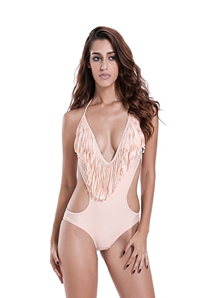 Carnival fringe monokini